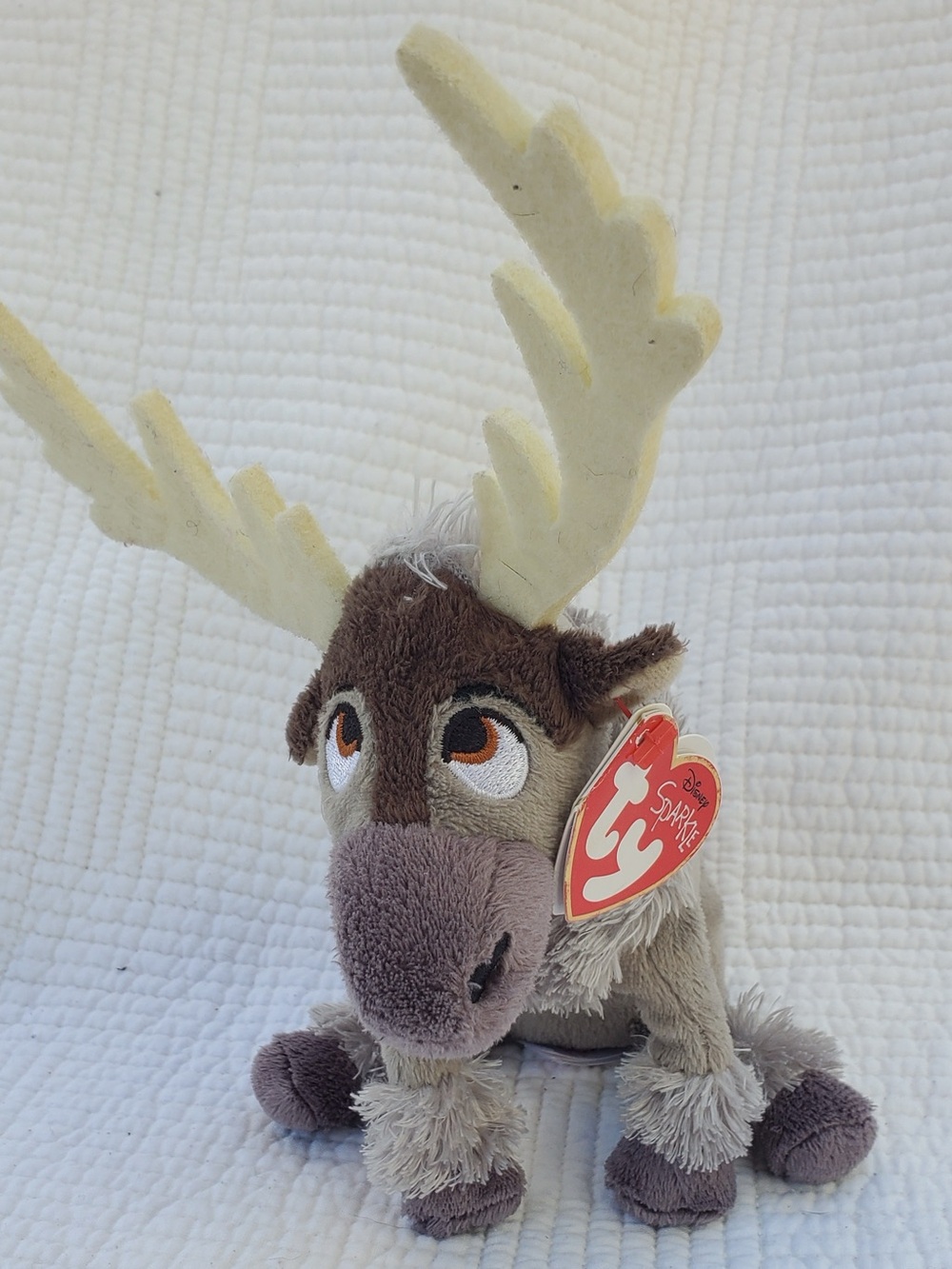 Ty Sparkle Disney Sven Plush Reindeer - Gray and Brown